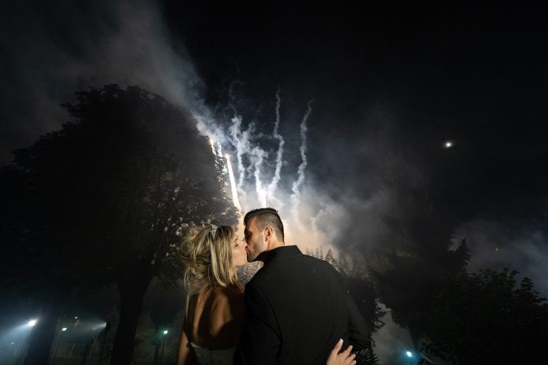 fuochi dartificio per matrimonio