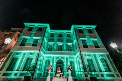 castello di morozzo foto sposi