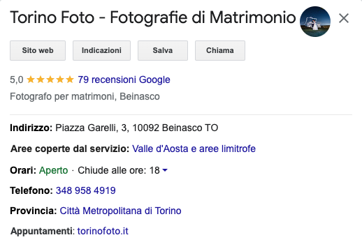 Google Torino Foto 2022